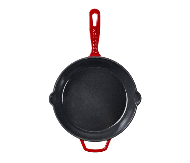 Gerlach Natur Iron Patelnia żeliwna 28cm bordo - 1574695 - zdjęcie 3